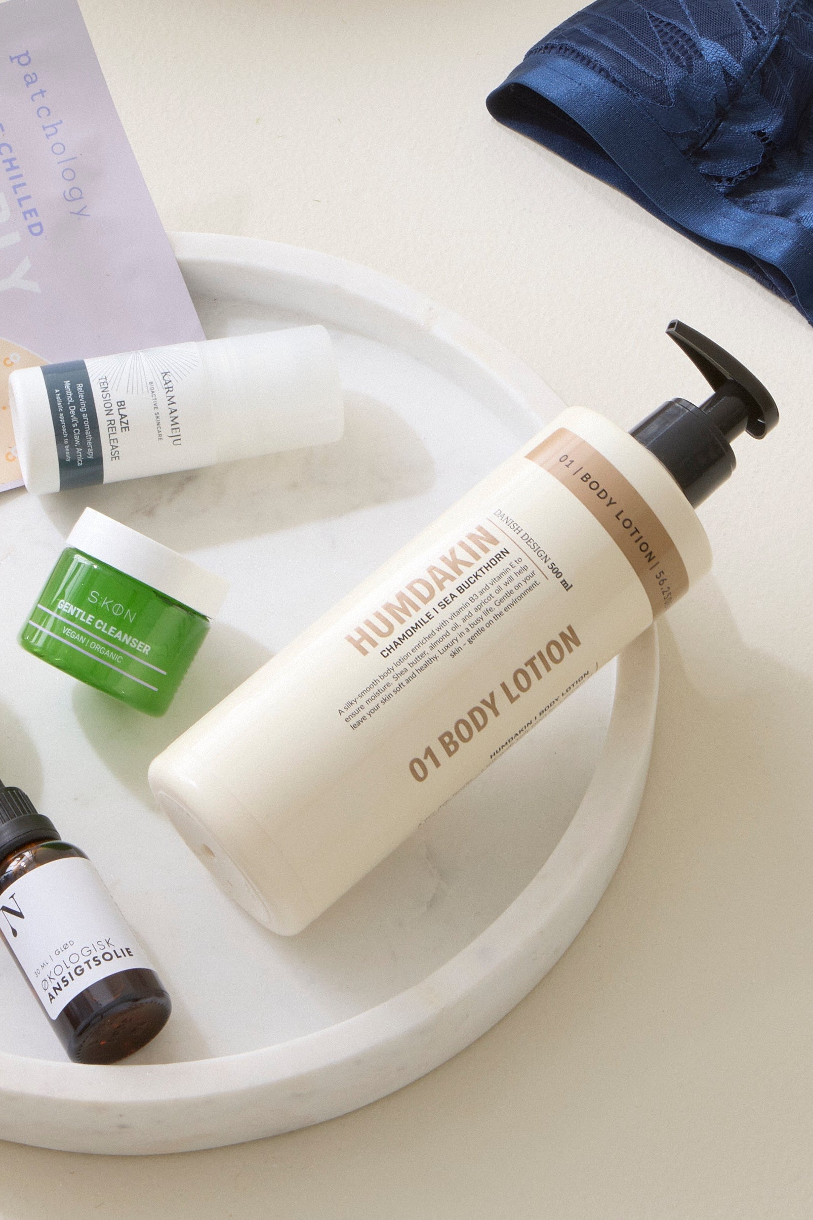 01 Body lotion, Chamomile and Sea Buckthorn - 500 ml.